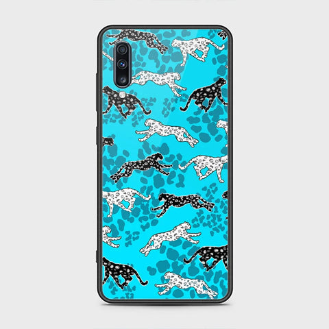 Samsung Galaxy A70 Cover - Hustle Series - HQ Ultra Shine Premium Infinity Glass Soft Silicon Borders Case