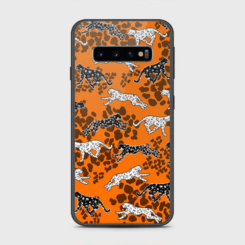 Samsung Galaxy S10 5G Cover- Hustle Series - HQ Ultra Shine Premium Infinity Glass Soft Silicon Borders Case