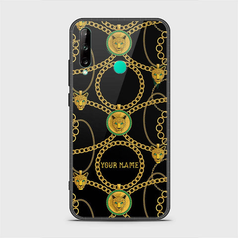 Huawei P40 lite E Cover - Gold Series - HQ Ultra Shine Premium Infinity Glass Soft Silicon Borders Case