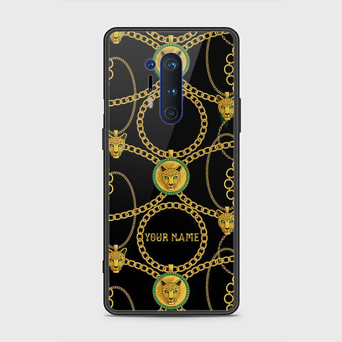 OnePlus 8 Pro Cover - Gold Series - HQ Ultra Shine Premium Infinity Glass Soft Silicon Borders Case