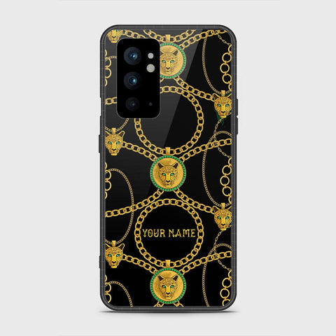 OnePlus 9RT 5G Cover - Gold Series - HQ Ultra Shine Premium Infinity Glass Soft Silicon Borders Case