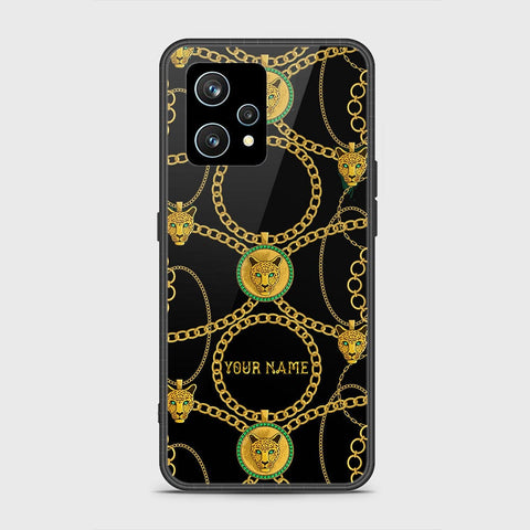 Realme Narzo 50 Pro  Cover - Gold Series - HQ Ultra Shine Premium Infinity Glass Soft Silicon Borders Case