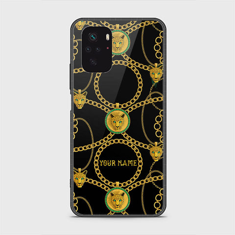 Xiaomi Redmi Note 10s Cover - Gold Series - HQ Ultra Shine Premium Infinity Glass Soft Silicon Borders Case