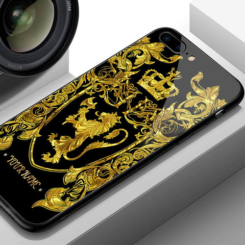 iPhone 12 Mini Cover - Gold Series - HQ Ultra Shine Premium Infinity Glass Soft Silicon Borders Case