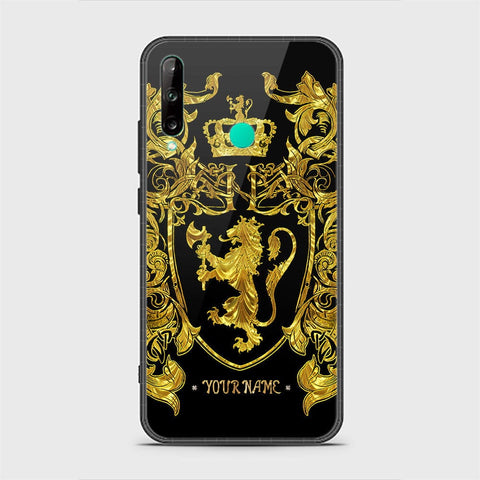 Huawei P40 lite E Cover - Gold Series - HQ Ultra Shine Premium Infinity Glass Soft Silicon Borders Case