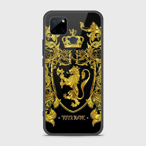 Realme C21Y Cover - Gold Series - HQ Ultra Shine Premium Infinity Glass Soft Silicon Borders Case