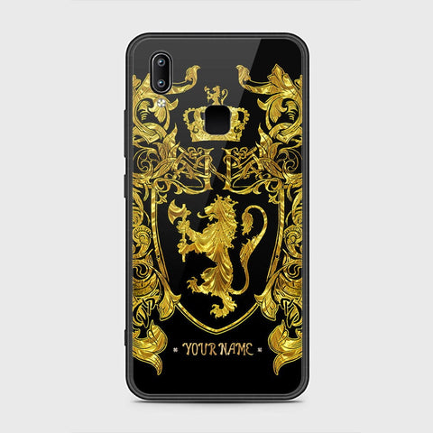 Vivo Y91 Cover - Gold Series - HQ Ultra Shine Premium Infinity Glass Soft Silicon Borders Case