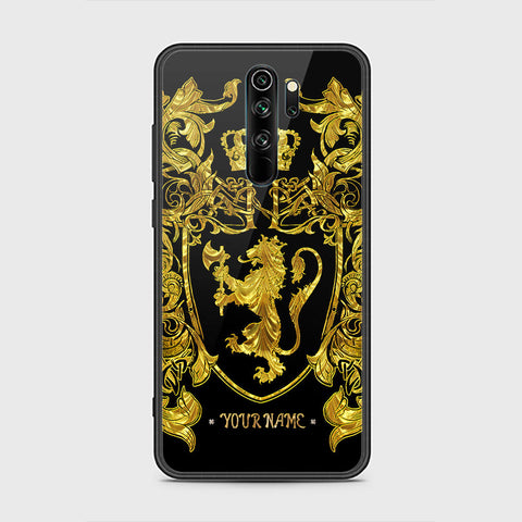 Xiaomi Redmi Note 8 Pro Cover - Gold Series - HQ Ultra Shine Premium Infinity Glass Soft Silicon Borders Case