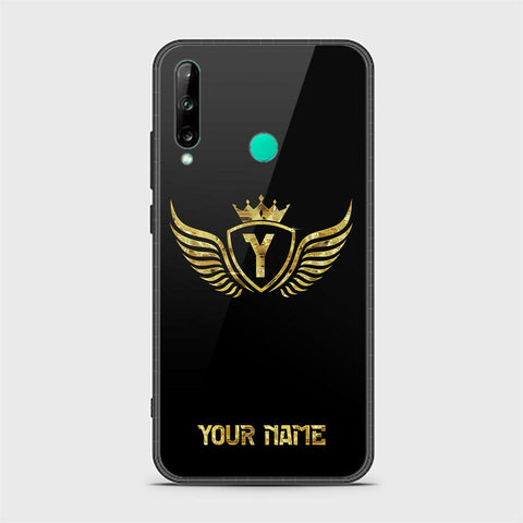 Huawei P40 lite E Cover - Gold Series - HQ Ultra Shine Premium Infinity Glass Soft Silicon Borders Case