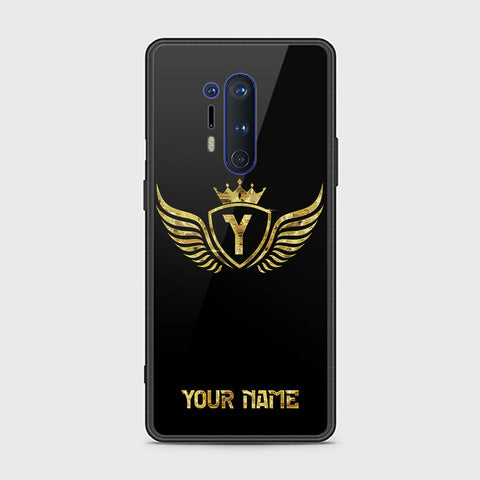 OnePlus 8 Pro Cover - Gold Series - HQ Ultra Shine Premium Infinity Glass Soft Silicon Borders Case