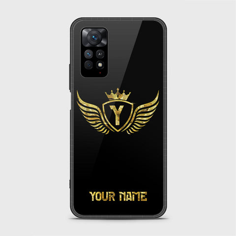 Xiaomi Redmi Note 11 Pro 5G Cover - Gold Series - HQ Ultra Shine Premium Infinity Glass Soft Silicon Borders Case