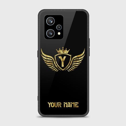 Realme Narzo 50 Pro  Cover - Gold Series - HQ Ultra Shine Premium Infinity Glass Soft Silicon Borders Case