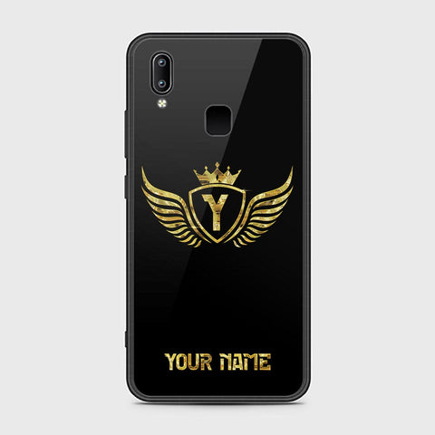 Vivo Y91 Cover - Gold Series - HQ Ultra Shine Premium Infinity Glass Soft Silicon Borders Case