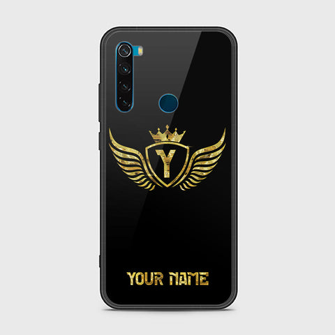 Xiaomi Redmi Note 8 Cover - Gold Series - HQ Ultra Shine Premium Infinity Glass Soft Silicon Borders Case