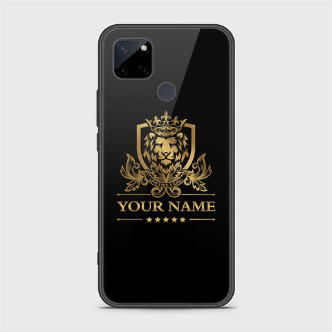 Realme C21Y Cover - Gold Series - HQ Ultra Shine Premium Infinity Glass Soft Silicon Borders Case