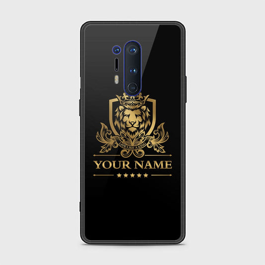 OnePlus 8 Pro Cover - Gold Series - HQ Ultra Shine Premium Infinity Glass Soft Silicon Borders Case