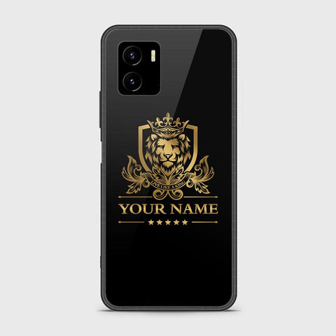 Vivo Y15c Cover - Gold Series - HQ Ultra Shine Premium Infinity Glass Soft Silicon Borders Case