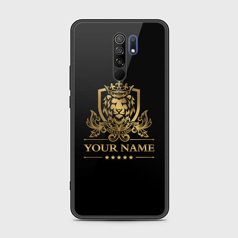 Xiaomi Redmi 9 Cover - Gold Series - HQ Ultra Shine Premium Infinity Glass Soft Silicon Borders Case