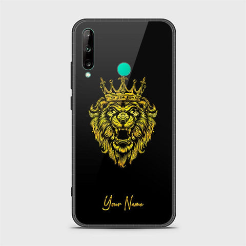 Huawei P40 lite E Cover - Gold Series - HQ Ultra Shine Premium Infinity Glass Soft Silicon Borders Case