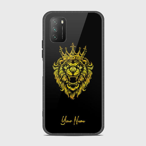 Xiaomi Redmi 9T Cover - Gold Series - HQ Ultra Shine Premium Infinity Glass Soft Silicon Borders Case