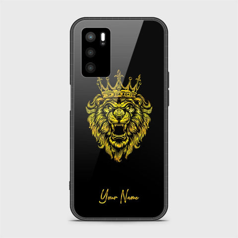 Oppo A16s Cover - Gold Series - HQ Ultra Shine Premium Infinity Glass Soft Silicon Borders Case