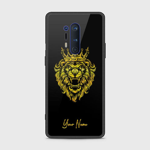 OnePlus 8 Pro Cover - Gold Series - HQ Ultra Shine Premium Infinity Glass Soft Silicon Borders Case