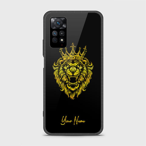 Xiaomi Redmi Note 11 Pro 5G Cover - Gold Series - HQ Ultra Shine Premium Infinity Glass Soft Silicon Borders Case