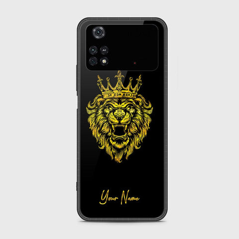 Xiaomi Poco M4 Pro Cover - Gold Series - HQ Ultra Shine Premium Infinity Glass Soft Silicon Borders Case