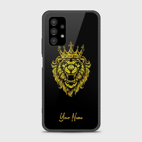 Samsung Galaxy A13 4G Cover - Gold Series - HQ Ultra Shine Premium Infinity Glass Soft Silicon Borders Case