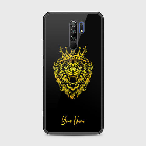 Xiaomi Redmi 9 Cover - Gold Series - HQ Ultra Shine Premium Infinity Glass Soft Silicon Borders Case