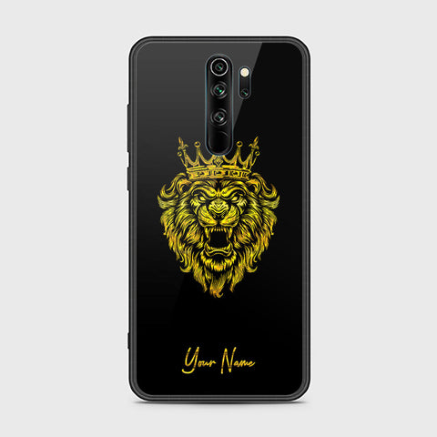 Xiaomi Redmi Note 8 Pro Cover - Gold Series - HQ Ultra Shine Premium Infinity Glass Soft Silicon Borders Case