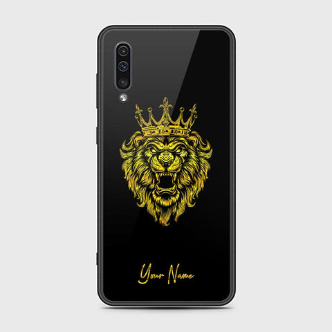 Samsung Galaxy A50s Cover - Gold Series - HQ Ultra Shine Premium Infinity Glass Soft Silicon Borders Case