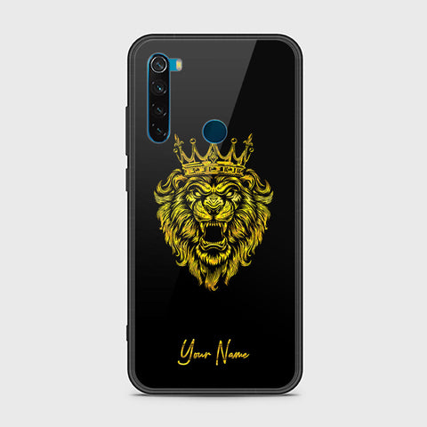 Xiaomi Redmi Note 8 Cover - Gold Series - HQ Ultra Shine Premium Infinity Glass Soft Silicon Borders Case