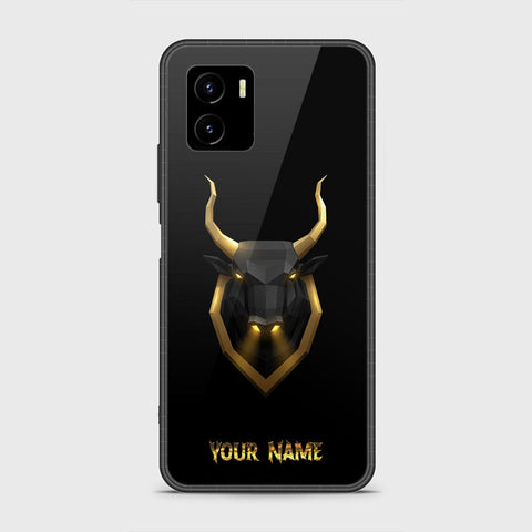 Vivo Y15a Cover - Gold Series - HQ Ultra Shine Premium Infinity Glass Soft Silicon Borders Case