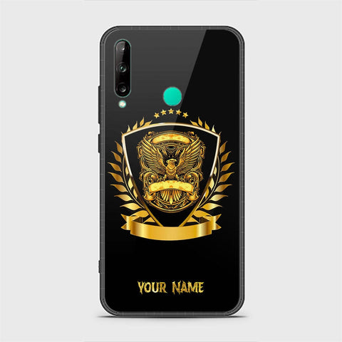 Huawei P40 lite E Cover - Gold Series - HQ Ultra Shine Premium Infinity Glass Soft Silicon Borders Case