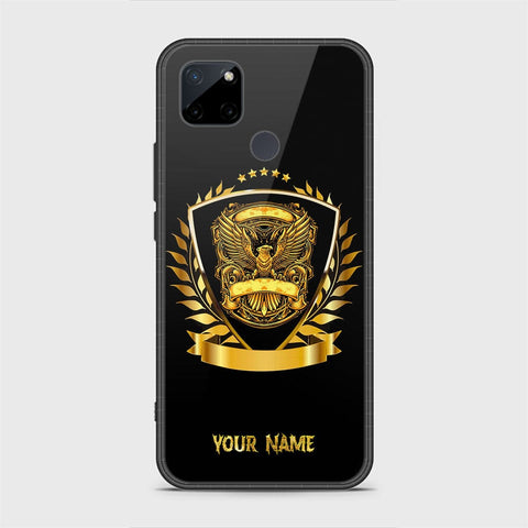 Realme C21Y Cover - Gold Series - HQ Ultra Shine Premium Infinity Glass Soft Silicon Borders Case