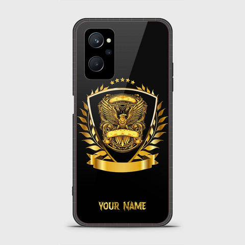 Realme 9i Cover - Gold Series - HQ Ultra Shine Premium Infinity Glass Soft Silicon Borders Case