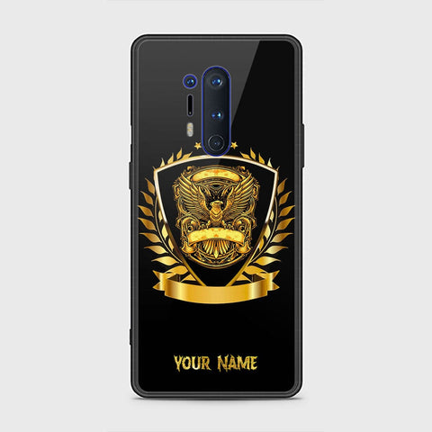 OnePlus 8 Pro Cover - Gold Series - HQ Ultra Shine Premium Infinity Glass Soft Silicon Borders Case