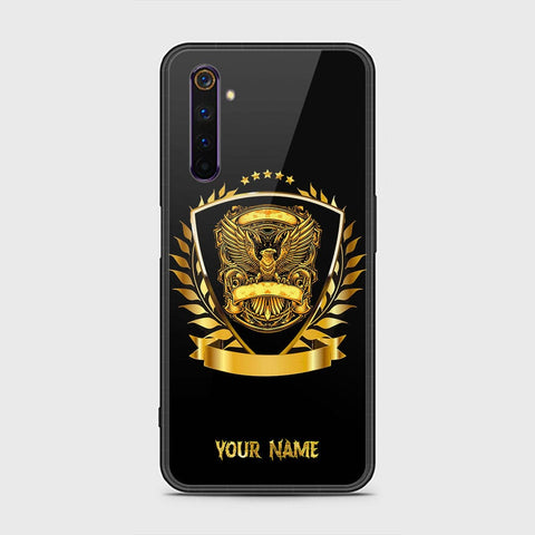 Realme 6 Pro Cover - Gold Series - HQ Ultra Shine Premium Infinity Glass Soft Silicon Borders Case