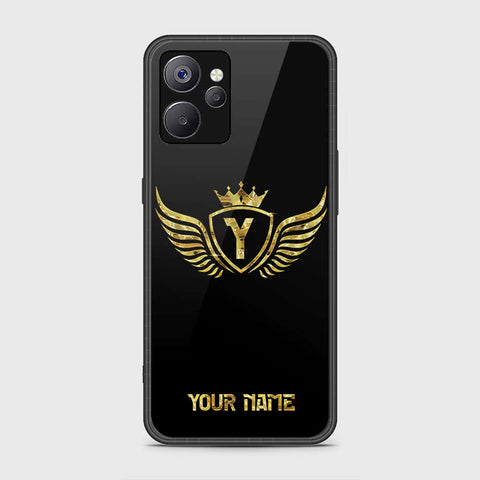 Realme 10 5G Cover- Gold Series - HQ Ultra Shine Premium Infinity Glass Soft Silicon Borders Case