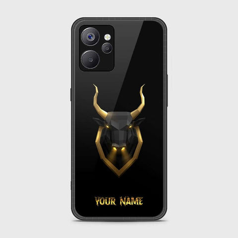 Realme 10 5G Cover- Gold Series - HQ Ultra Shine Premium Infinity Glass Soft Silicon Borders Case