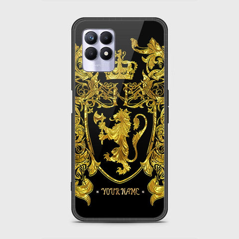 Realme Narzo 50 4G Cover - Gold Series - HQ Ultra Shine Premium Infinity Glass Soft Silicon Borders Case