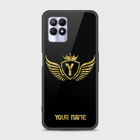 Realme Narzo 50 4G Cover - Gold Series - HQ Ultra Shine Premium Infinity Glass Soft Silicon Borders Case