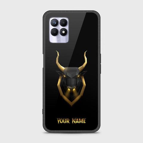 Realme Narzo 50 4G Cover - Gold Series - HQ Ultra Shine Premium Infinity Glass Soft Silicon Borders Case