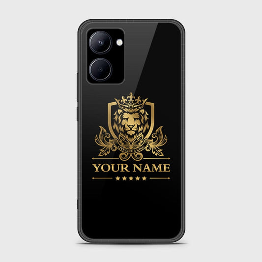 Realme C33 Cover- Gold Series - HQ Ultra Shine Premium Infinity Glass Soft Silicon Borders Case