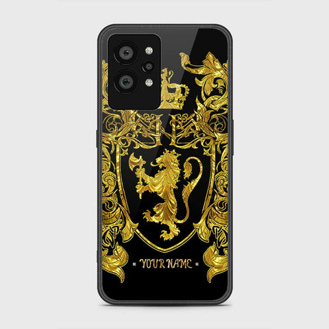 Realme 11 Pro Plus Cover- Gold Series - HQ Ultra Shine Premium Infinity Glass Soft Silicon Borders Case