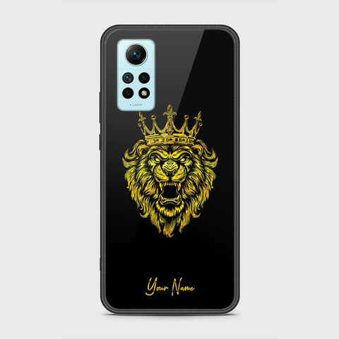 Xiaomi Redmi Note 12 Pro 4G Cover- Gold Series - HQ Ultra Shine Premium Infinity Glass Soft Silicon Borders Case