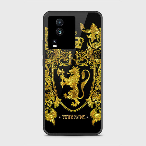 Vivo iQOO Neo 7 Cover- Gold Series - HQ Ultra Shine Premium Infinity Glass Soft Silicon Borders Case