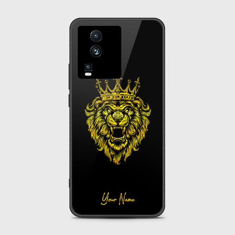 Vivo iQOO Neo 7 Cover- Gold Series - HQ Ultra Shine Premium Infinity Glass Soft Silicon Borders Case