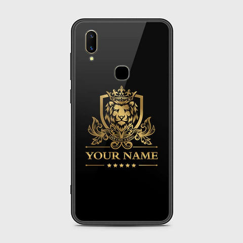 Vivo Z3 Cover- Gold Series - HQ Ultra Shine Premium Infinity Glass Soft Silicon Borders Case